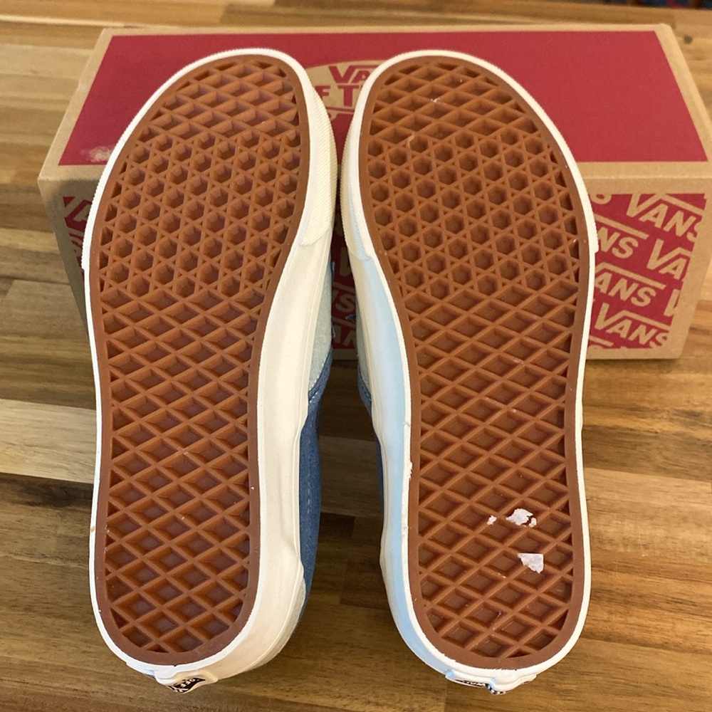 Vans classic slip on womens starry denim night asst.sizes LB - Picture 4 of 4